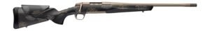 Browning 036143282 X-Bolt 2 Speed SPR HD Full Size 6.5 Creedmoor 4+1 18" Burnt Bronze Cerakote Fluted Threaded Barrel, Burnt Bronze Cerakote Steel Drilled & Tapped Receiver, Bronze/Gray Camo Adj Vari-