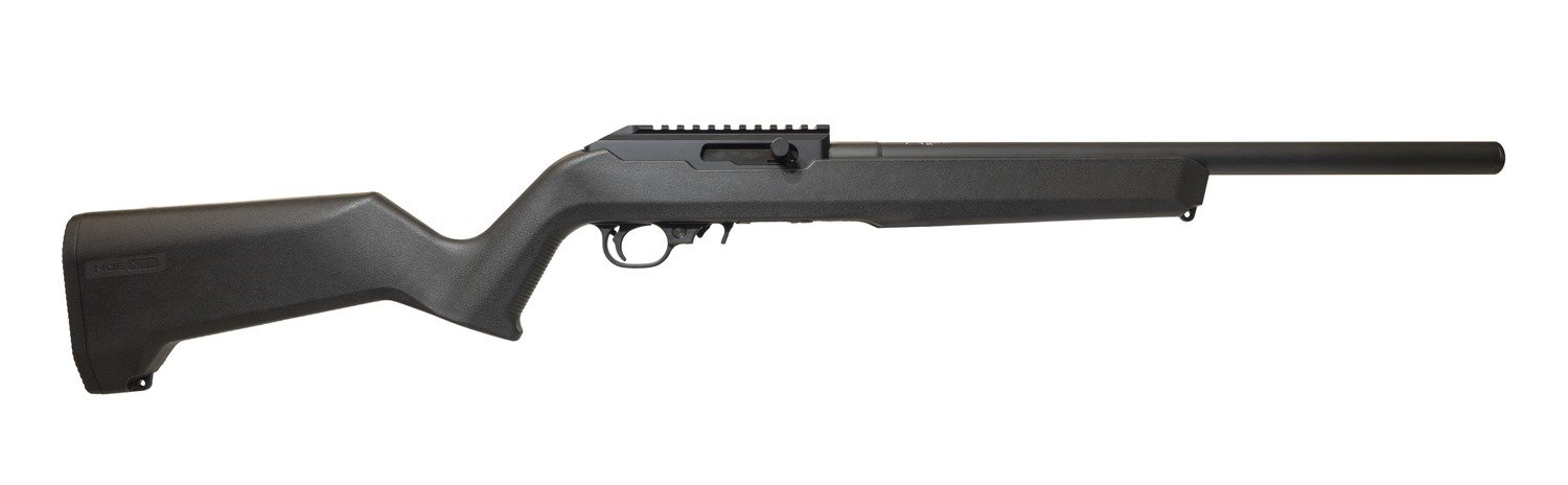Franklin Armory 0290003BLK F22 V 22 LR 10+1 18" Black Integrated Suppressor Barrel, Black Hardcoat Anodize Aluminum Receiver w/Picatinny Rail, Black Magpul MOE X-22 Synthetic Stock, Ruger BX Trigger
