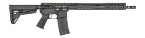 Black Rain Ordnance SSPABLK SSP 5.56 NATO 30+1 16" Black Nitride Threaded Barrel, Black Armor Cerakote Aluminum Receiver w/Picatinny Rail, Magpul MOE SL Black Polymer Stock, Black Magpul Grip