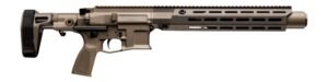 Maxim Defense MXM49215 SDX RFLX 300 Blackout 30+1 8.50" Arid Brown Integrated Suppressor Barrel, Receiver w/Picatinny Rail, M-Slot Handguard, Arid Brown Polymer SB Tactical SBA5 Brace, Polymer Grip