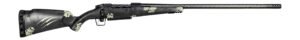 Fierce Firearms ROGSCX300PRC24BF Carbon Rogue XP 300 PRC 3+1 24" Carbon Fiber Match Grade Threaded Barrel, Black Cerakote Steel Drilled & Tapped Receiver, BiPod Rail Forend, Forest Camo Fixed Carbon F