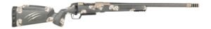 Fierce Firearms CT Rival XP 2.0 25 Creedmoor 20" Carbon Fiber Threaded Barrel, Smoked Bronze Cerakote Titanium Drilled & Tapped Receiver, Integral Rail Forend, Desert Shadow Camo Adj Comb Carbon Fibe