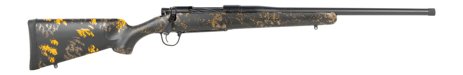 Christensen Arms 8010135500 Mesa FFT Buckmasters Full Size 6.5 PRC 22" Black Cerakote Match Grade Threaded Barrel, Black Cerakote Stainless Steel Drilled & Tapped Receiver, Black w/Orange Sporter FFT