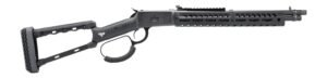 Rossi 920441613-TBRP R92 44 Mag 8+1 16.50" Black Cerakote Alloy Steel Threaded Barrel & Drilled & Tapped Receiver, Black Fixed Wood Stock