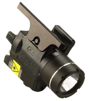 Streamlight 69241 TLR-4 Gun Light Black 170 Lumens White C4 LED/Red Laser HK USP Compact