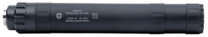 Gemtech 12126 Lunar-45 45 ACP 1.375" Black Aluminum/Titanium .578-28 tpi