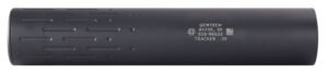 Gemtech 12116 Tracker 30 Cal 1.6" Black Hardcoat Anodized Aluminum 5/8"-24 tpi
