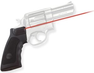 Crimson Trace 011790 Lasergrips Fits Ruger Alaskan/GP100/Super Redhawk, Red Laser 633nM Wavelength 5mW Output, Black Polymer