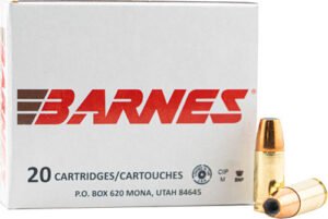 Barnes 9mm 115GR JHP - 20RD 10BX/CS