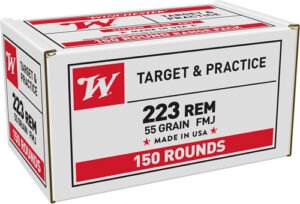 Winchester USA 223 REM 55GR - FMJ 600RD Case Lot