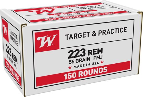 Winchester USA 223 REM 55GR - FMJ 600RD Case Lot