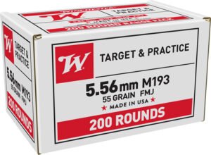 Winchester USA 5.56X45 55GR - FMJ 800RD Case Lot