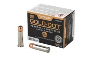 SPR Gold Dot 38S+P 135G HP SB 20/200