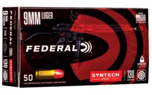 FED AE 9mm 130GR PSTL Cal TSJ 50/500