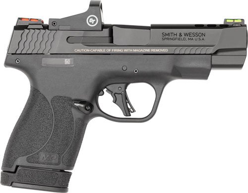 S&W PC M&P9 SHLD Plus 9mm 4" - Ported Fiber Optics W/Red Dot - Image 2