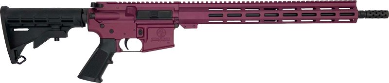 Glfa AR15 Rifle 223 Wylde - 16" Nit BBL Black Cherry