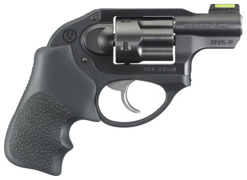 Ruger LCR 38SPL+P 1.875" FS - 5-Shot Blued Hogue Tamer Grips