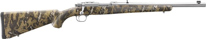 Ruger 77/44 44REM Magnum - SS Syn W/Rings Threaded