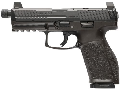 HK VP9A1 X Tactical Optics Rdy - 9mm 4.70" Threaded 2-10 RD BLK