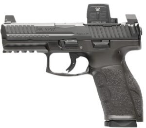 HK VP9A1 X Vortex Defender 9mm - 4.09" 1-17RD 1-20 MAG Black