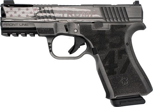Black Rain Frontline 9mm - Pistol Trump Custom 15RD Grey