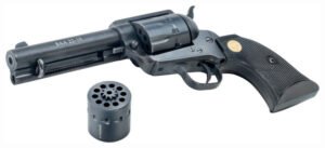 Chiappa SAA22-10 22LR/22WMR - Combo 4.75" FS 10RD BLK Matte