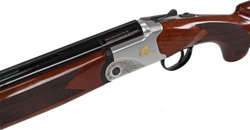Iver Johnson 600LW O/U 20GA 3" - 26"VR Silver Black Walnut - Image 3