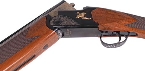 Iver Johnson 600 O/U 12GA 3" - 28"VR Matte Black Walnut - Image 3