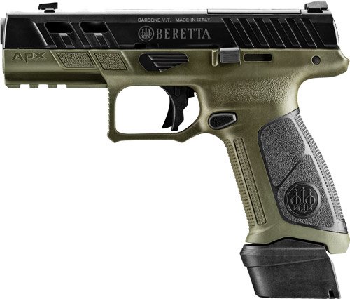 Beretta APX A1 FS Ported 9mm - 4.25" 15RD OD Green - Image 2
