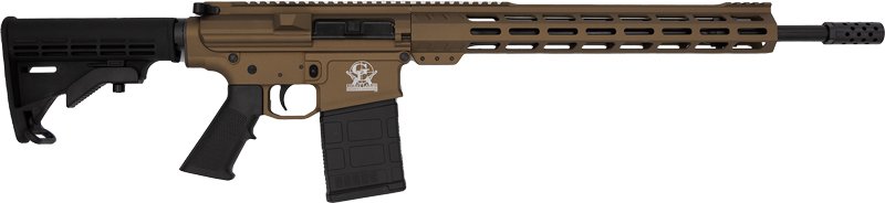 Glfa AR10 Rifle 308 WIN 18" - Nitride BBL 10-Shot Bronze