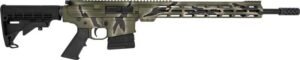 Glfa AR10 Rifle 308 WIN 18" - Nit 10RD Pursuit Green Camo