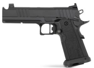 Tisas Duty 9 DS Comp 9mm - 5" Bull BBL 2-17RD Black
