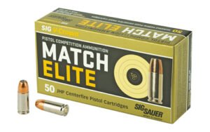 SIG Ammo 9mm 115GR JHP 50/1000