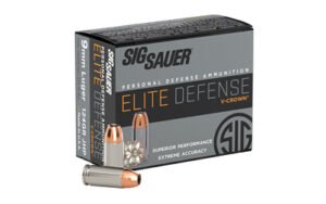 SIG Ammo 9mm 124GR JHP 20/200