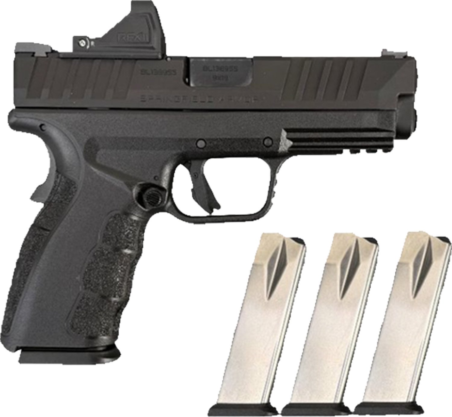 Springfield XD Mod.4 OSP 9mm - 4" 16RD Black 4MAGS Gear Pac