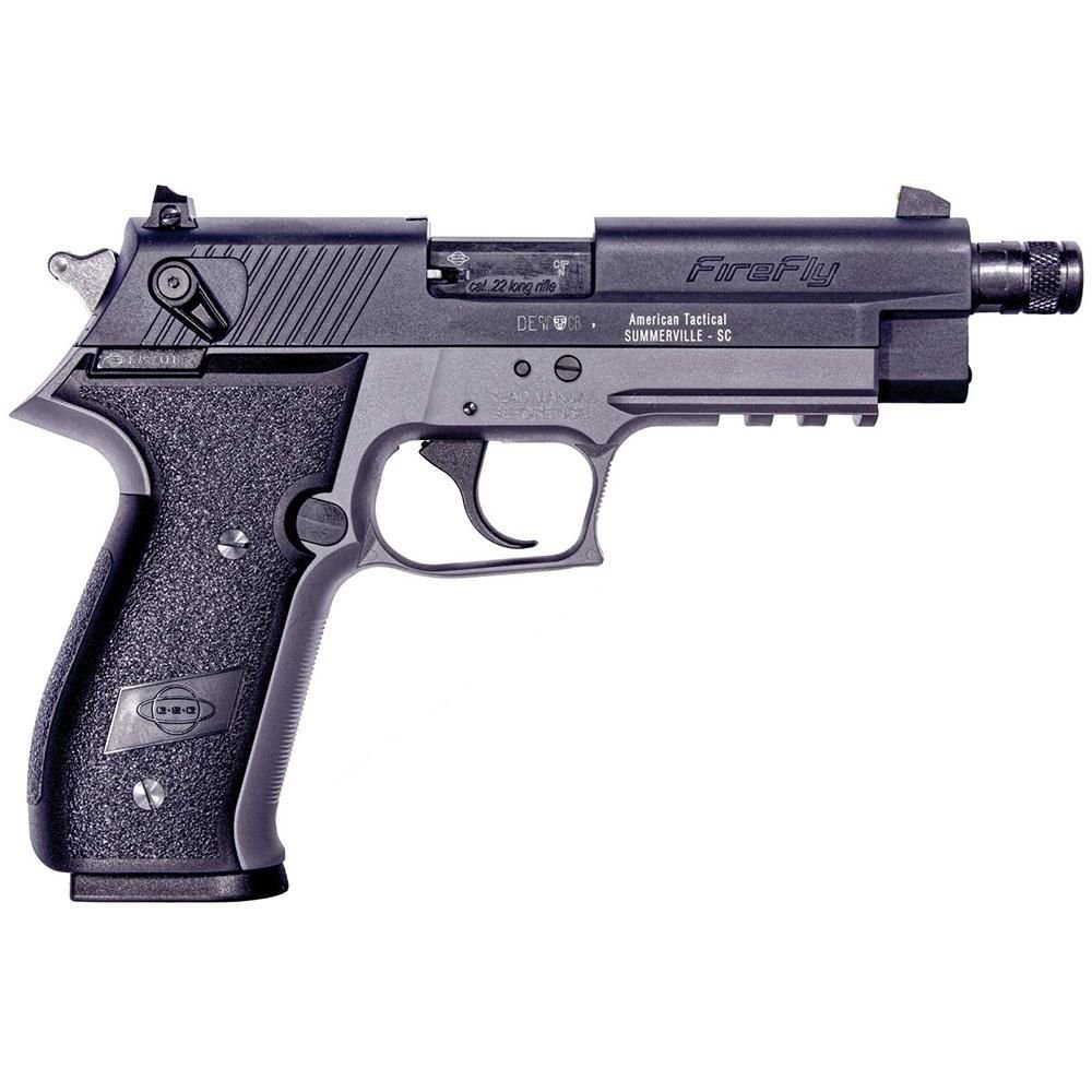 ATI GSG Firefly Handgun .22 LR 13rd Magazines(2) 4.9 Threaded Barrel Smoke Frame