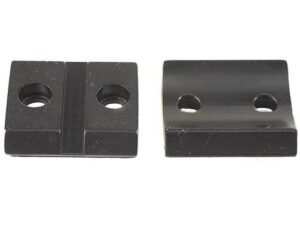 Leupold 2-Piece QRW Detachable Weaver Style Base - Remington 541 Browning T-Bolt Knight Savage BMAG Gloss Black