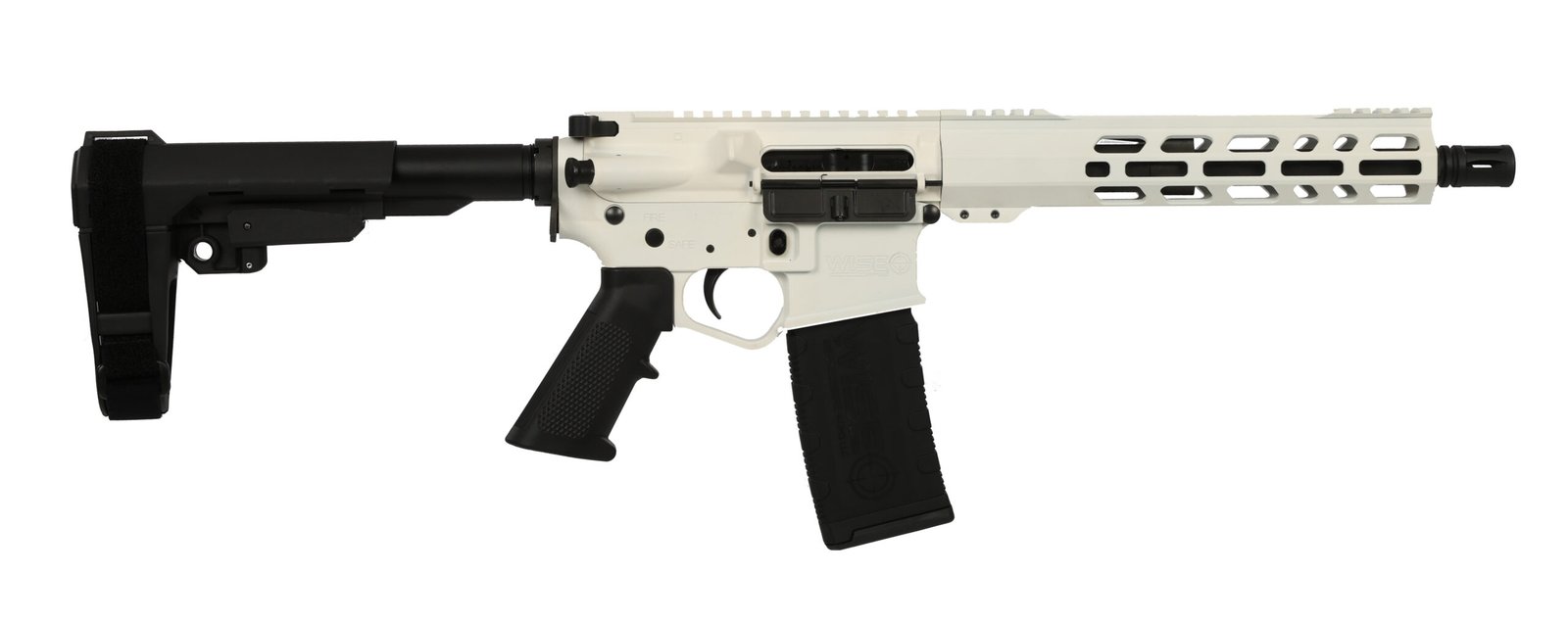 Wise Arms WA-15B 300BLK WHT 10.5" SBA3