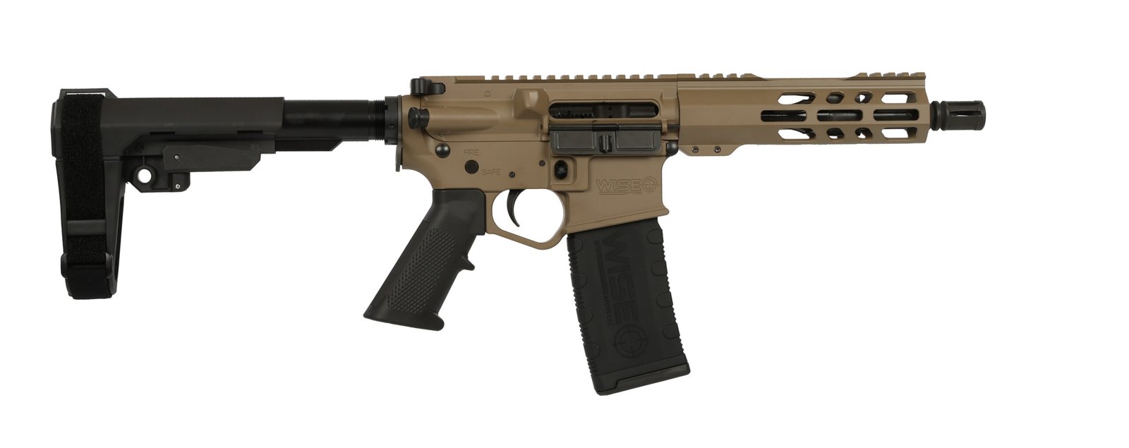 Wise Arms WA-15B 300BLK FDE 7.5" SBA3