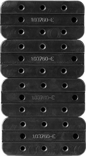 MDT Interior Forend Weights - 4 Pack .52 LBS Each Black