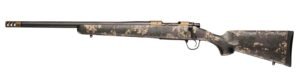 Christensen Arms 8010621400 Ridgeline FFT 300 PRC 3+1 22" Carbon Fiber/Threaded Barrel, Burnt Bronze Cerakote, Green with Black/Tan Accents Stock, Left Hand