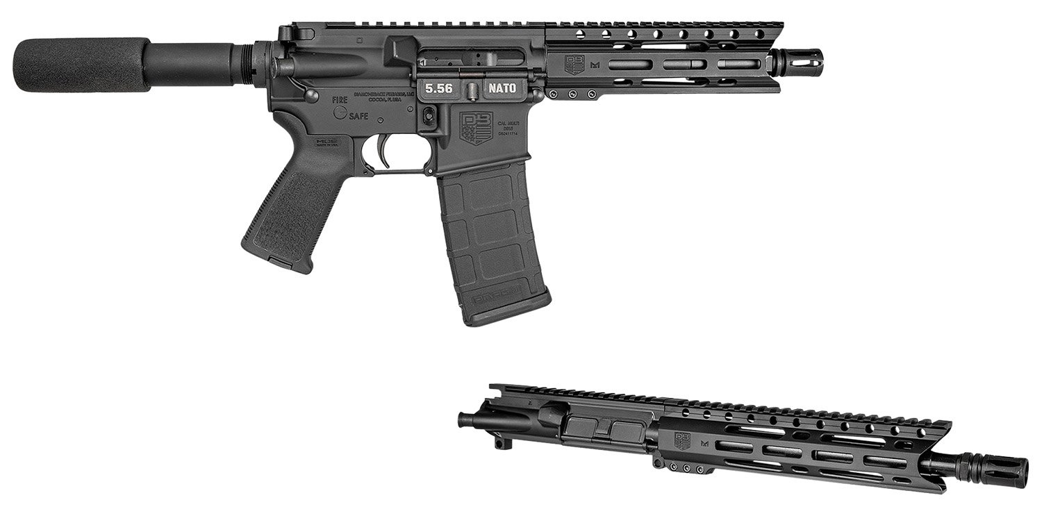 Dia DB1921K001 5.56 7IN 30R PSTL W/XB BLK