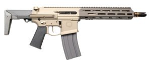 Q LLC HB55610INSBR Honey Badger 5.56 NATO 7" Picatinny Rail Receiver, Q-Sert Handguard System, Two Position PDW Stock, Magpul Grip