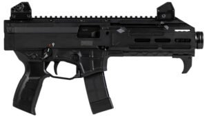CZ-USA 91431 Scorpion 3+ 9mm Luger 20+1 7.80" Black Threaded Barrel, M-LOK Handguard, Picatinny Rail, Black Polymer Grip, Ambidextrous