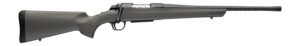 Browning 035845224 AB3 Pro SPR Full Size 270 Win 4+1 18" Matte Blued Spiral Fluted Threaded Barrel, Matte Blued Drilled & Tapped Receiver, Gray/Green Fixed Synthetic Stock