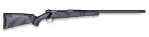 Weatherby MGT01N7MMBR2B Mark V Backcountry Guide TI 7mm BC 3+1 22" Graphite Black Cerakote Fluted Threaded Carbon Barrel, Titanium Drilled & Tapped Receiver, Exposed Carbon w/Carbide Black Accents Fix
