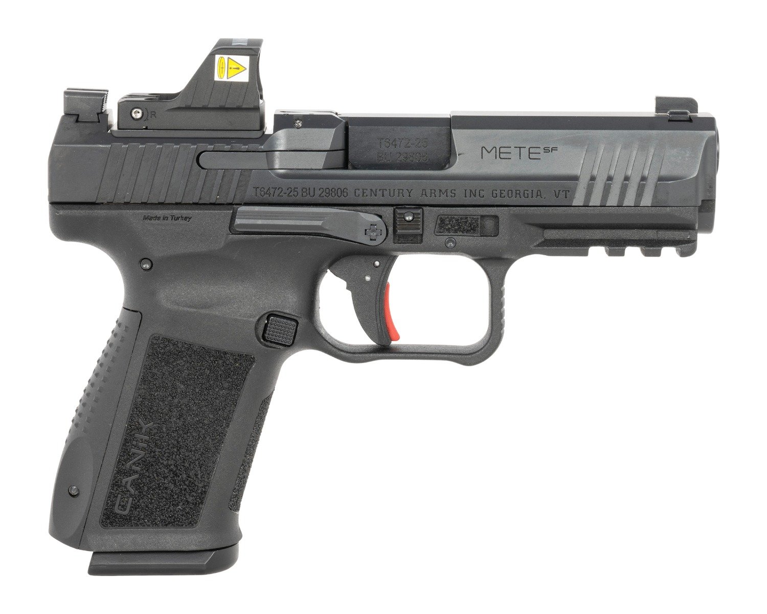 Canik Mete SF 9mm BLK 15+1 One MO1