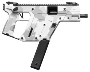 Kriss USA KV453PAD00 Vector SDP Gen3 45 ACP 30+1 5.50" Black Nitride Threaded Barrel, Arctic Delta Cerakote Receiver w/Picatinny Rail, Rear Picatinny Rail, M-LOK Handguard, White Polymer Grip