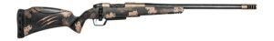 Fierce Firearms ROGSCMX22CM18BRS Carbon Mini Rogue XP 22 Creedmoor 3+1 18" Carbon Fiber Match Grade Barrel, Smoked Bronze Cerakote Steel Drilled & Tapped Receiver, Sonora Ambush Camo Adj Comb & BiPod