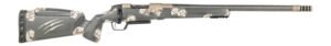 Fierce Firearms CT Rival XP 2.0 22 Creedmoor 20" Carbon Fiber Threaded Barrel, Smoked Bronze Cerakote Titanium Drilled & Tapped Receiver, Integral Rail Forend, Desert Shadow Camo Adj Comb Carbon Fibe